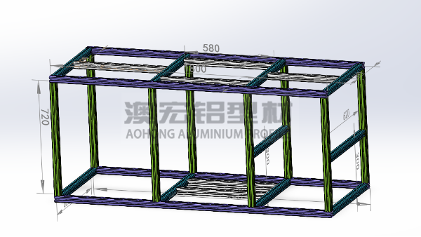 工廠設(shè)備支架改用鋁型材設(shè)備機架的優(yōu)點?