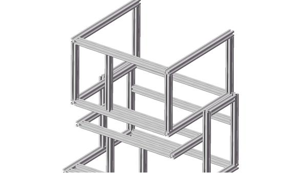 鋁型材機(jī)器設(shè)備機(jī)架圖紙?jiān)O(shè)計(jì)要多久？